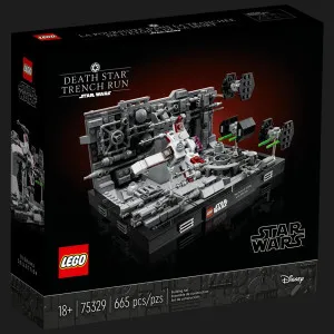 Конструктор LEGO Star Wars Діорама «Політ над Зіркою Смерті» (75329)
