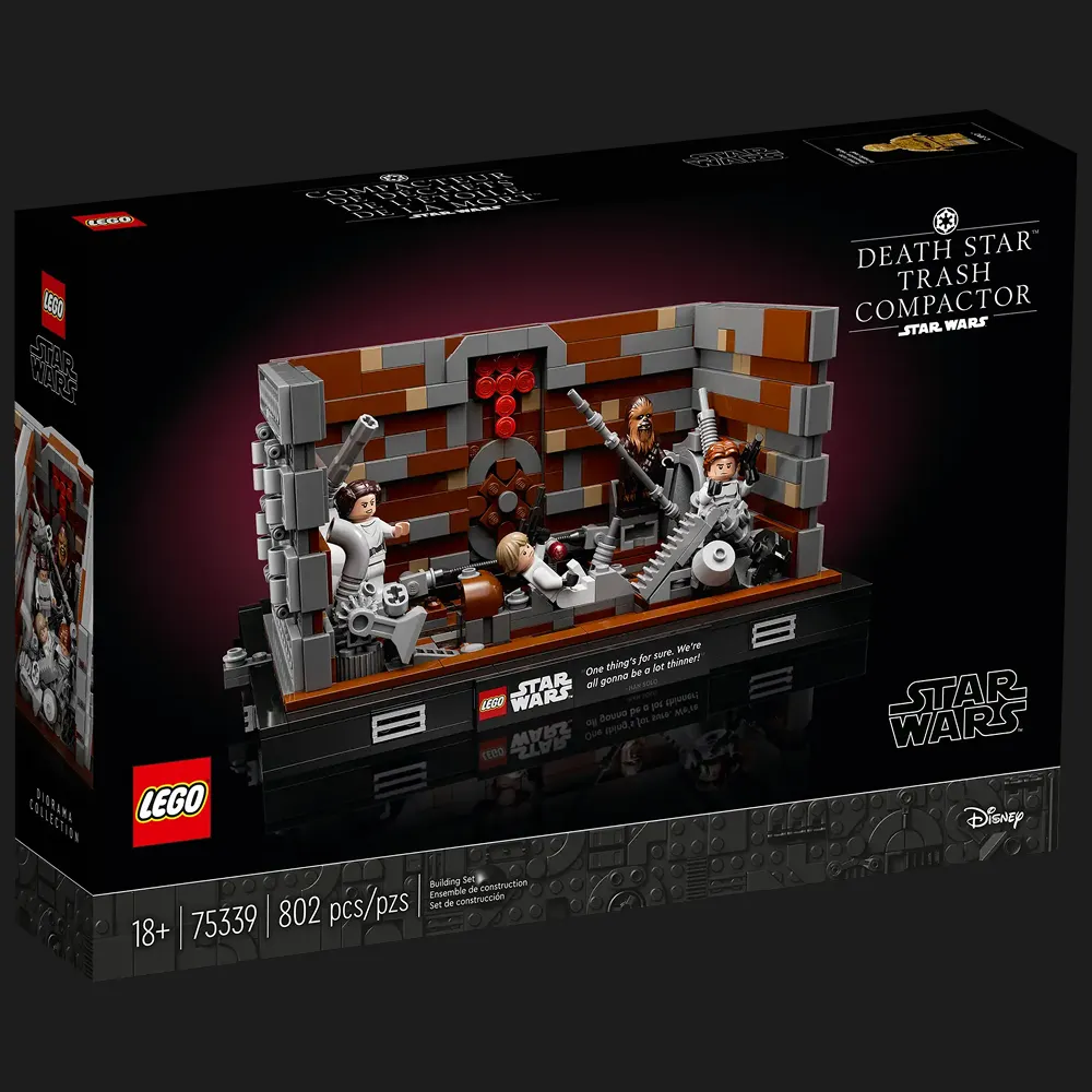 Конструктор LEGO Star Wars Діорама «Ущільнювач сміття на Зірці Смерті» (75339)