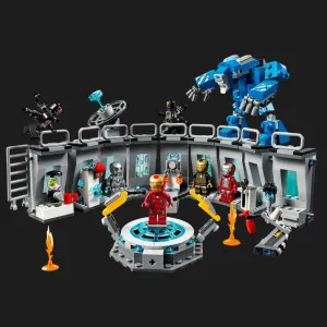 Конструктор LEGO Marvel Зал з костюмами Залізної Людини (76125)