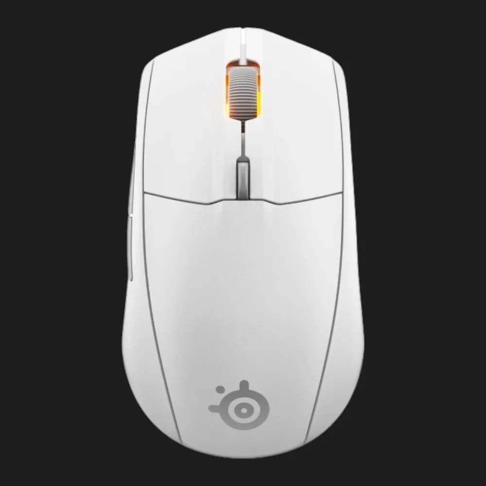 Ігрова миша SteelSeries Rival 3 Gen 2 Wireless RGB (White) (UA)