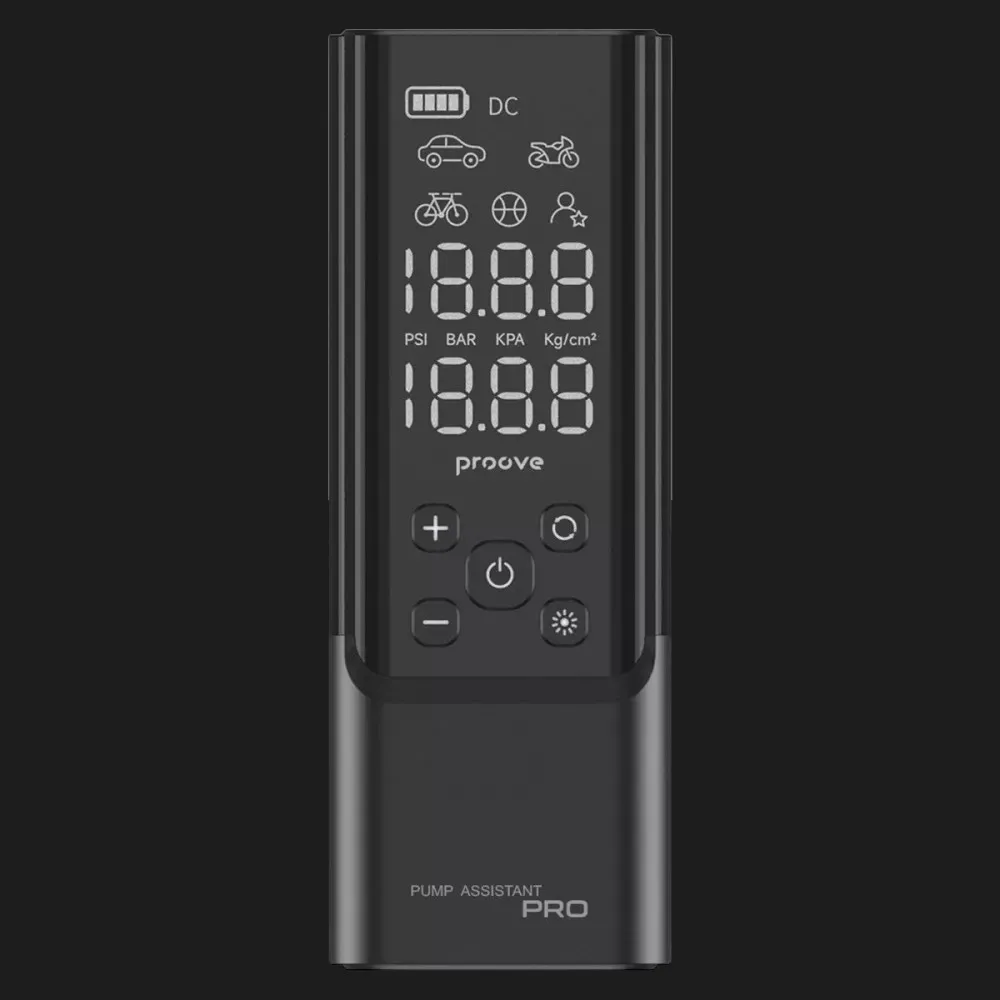 Автомобільний насос Proove Pump Assistant Pro 120W 7500mAh (Black)