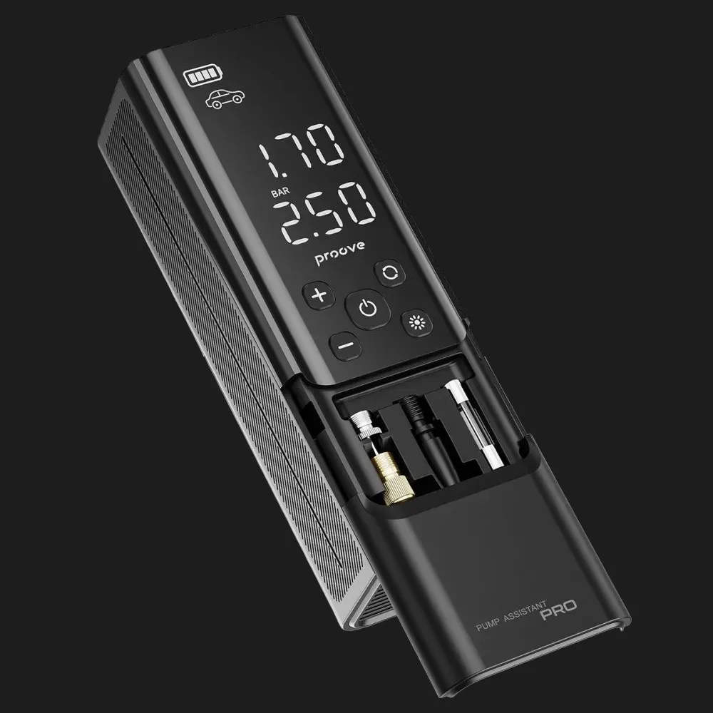 Автомобільний насос Proove Pump Assistant Pro 120W 7500mAh (Black) — фото 4