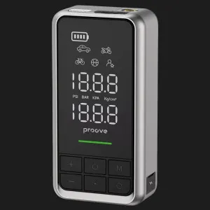 Пусковий пристрій + Насос Proove Air Jump 10400mAh (Gray)