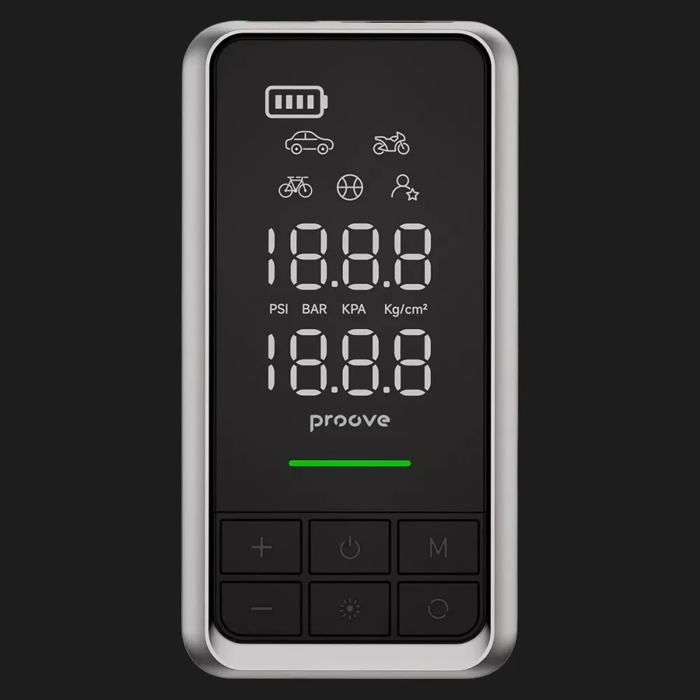 Пусковий пристрій + Насос Proove Air Jump 10400mAh (Gray)