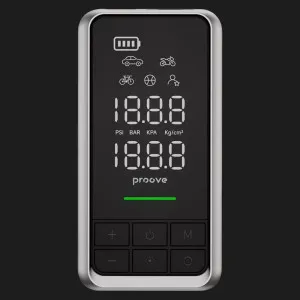 Пусковий пристрій + Насос Proove Air Jump 10400mAh (Gray)