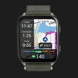 Garmin Venu X1 Moss with Titanium Caseback and Moss ComfortFit Nylon Band (010-02980-01/03) в Бердичеві
