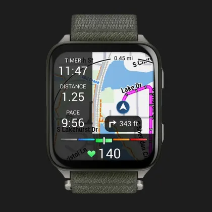 Garmin Venu X1 Moss with Titanium Caseback and Moss ComfortFit Nylon Band (010-02980-01/03) у Запоріжжі