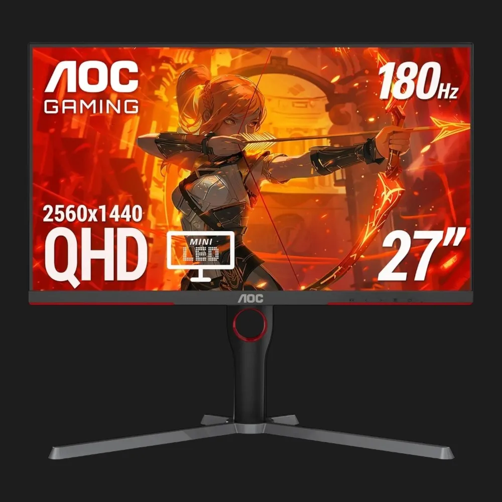 Монітор AOC 27" Q27G3XMN/BK VA 180Hz (UA)