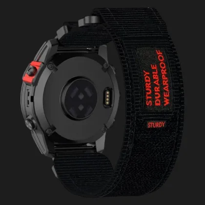 Ремешок Scout Strap для Garmin 22 mm (Black) в Хусті