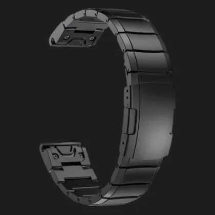 Ремінець Metal Strap для Garmin 20 mm (Black)
