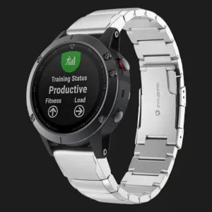 Ремешок Metal Strap для Garmin 22 mm (Silver)