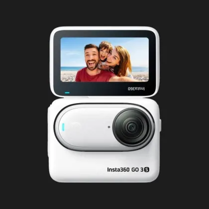 Экшн-камера Insta360 GO 3S 4K Standard Bundle 128GB (Arctic White) в Стрыю