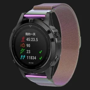Ремешок Milanese Magnetic Strap для Garmin 20 mm (Gradient)