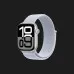 б/у Apple Watch Series 10 46mm Silver Aluminum Case with Blue Cloud Sport Loop (MWWN3)