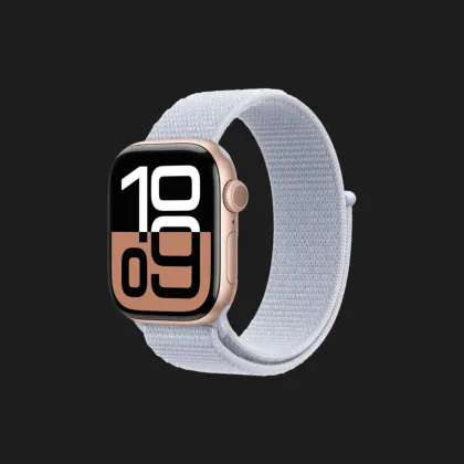 б/у Apple Watch Series 10 GPS 46mm Rose Gold Aluminum Case with Blue Cloud Sport Loop в Кропивницком