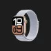 б/у Apple Watch Series 10 GPS 46mm Rose Gold Aluminum Case with Blue Cloud Sport Loop
