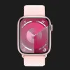 б/у Apple Watch Series 9 GPS 45mm Pink Aluminum Case with Light Pink Sport Loop (MR9J3)