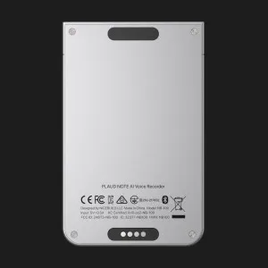 Цифровий диктофон PLAUD Note ChatGPT AI (Silver) (NB-100-SI) в Бродах