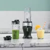 Блендер стационарный Ninja Personal Slim Blender & Smoothie Maker (Black/Silver) (UA)