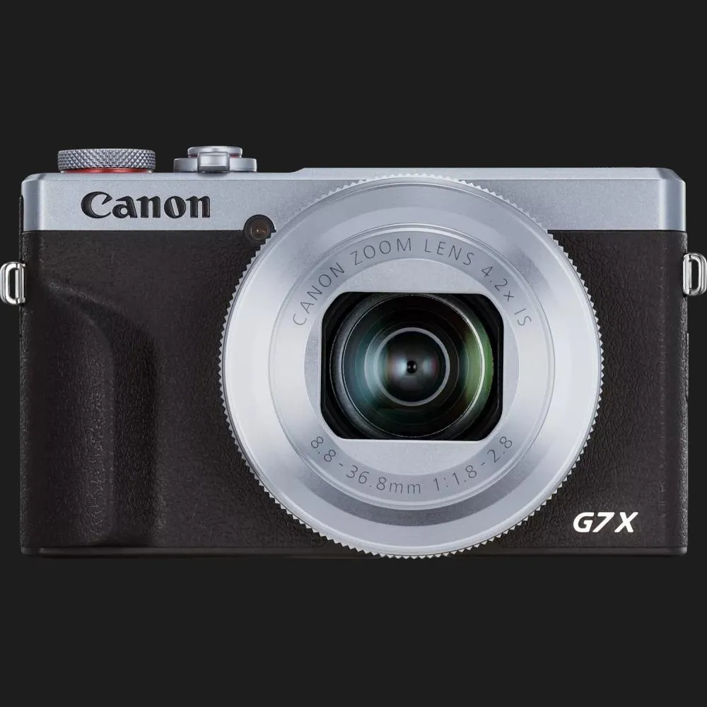 Компактний цифровий фотоапарат Canon PowerShot G7 X Mark III (Silver) (3638C013)
