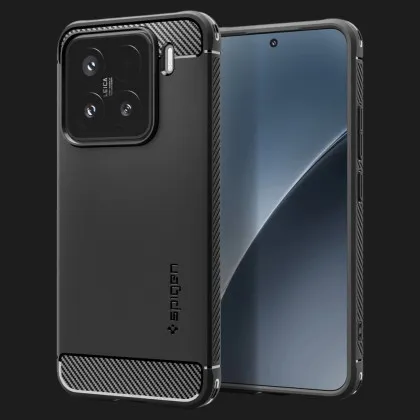Чохол Spigen Rugged Armor для Xiaomi 15 (Matte Black)