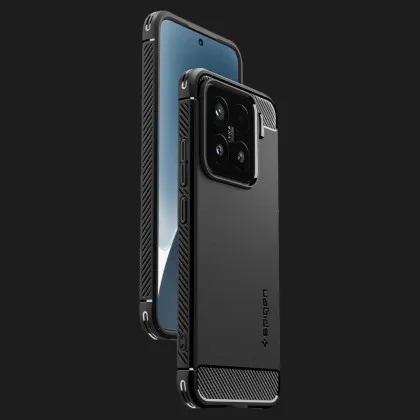 Чохол Spigen Rugged Armor для Xiaomi 15 (Matte Black)