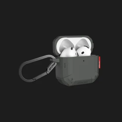Чехол SkinArma MECHA для AirPods 4 (Olive)