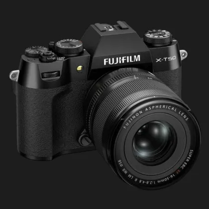 Цифровий фотоапарат Fujifilm X-T50 Kit 16-50mm f/2,8-4,8R LM WR (Black) (16828478) (Standard) в Ковелі