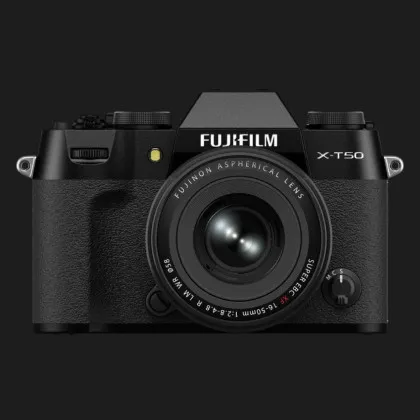 Цифровий фотоапарат Fujifilm X-T50 Kit 16-50mm f/2,8-4,8R LM WR (Black) (16828478) (Standard) в Ковелі