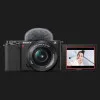 Цифровий фотоапарат Sony ZV-E10 Kit 16-50mm (Black) (ILCZVE10LB.CEC) (Standard)