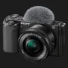 Цифровий фотоапарат Sony ZV-E10 Kit 16-50mm (Black) (ILCZVE10LB.CEC) (Standard)