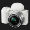 Цифровой фотоаппарат Sony ZV-E10 Kit 16-50mm (White) (ILCZVE10LW.CEC) (Standard)