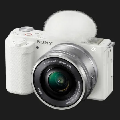 Цифровий фотоапарат Sony ZV-E10 Kit 16-50mm (White) (ILCZVE10LW.CEC) (Standard)