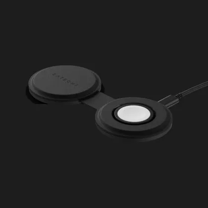 Безпровідна зарядка Satechi OntheGo 2-in-1 (Black) (ST-QTG21K) в Дрогобичі