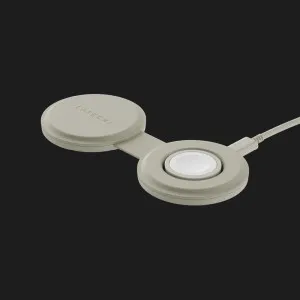 Безпровідна зарядка Satechi OntheGo 2-in-1 (Sand) (ST-QTG21W) в Хмельницькому