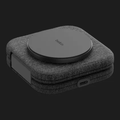 Безпровідна зарядка Belkin 2в1 Travel Pad Qi2 15W (Black) в Сумах
