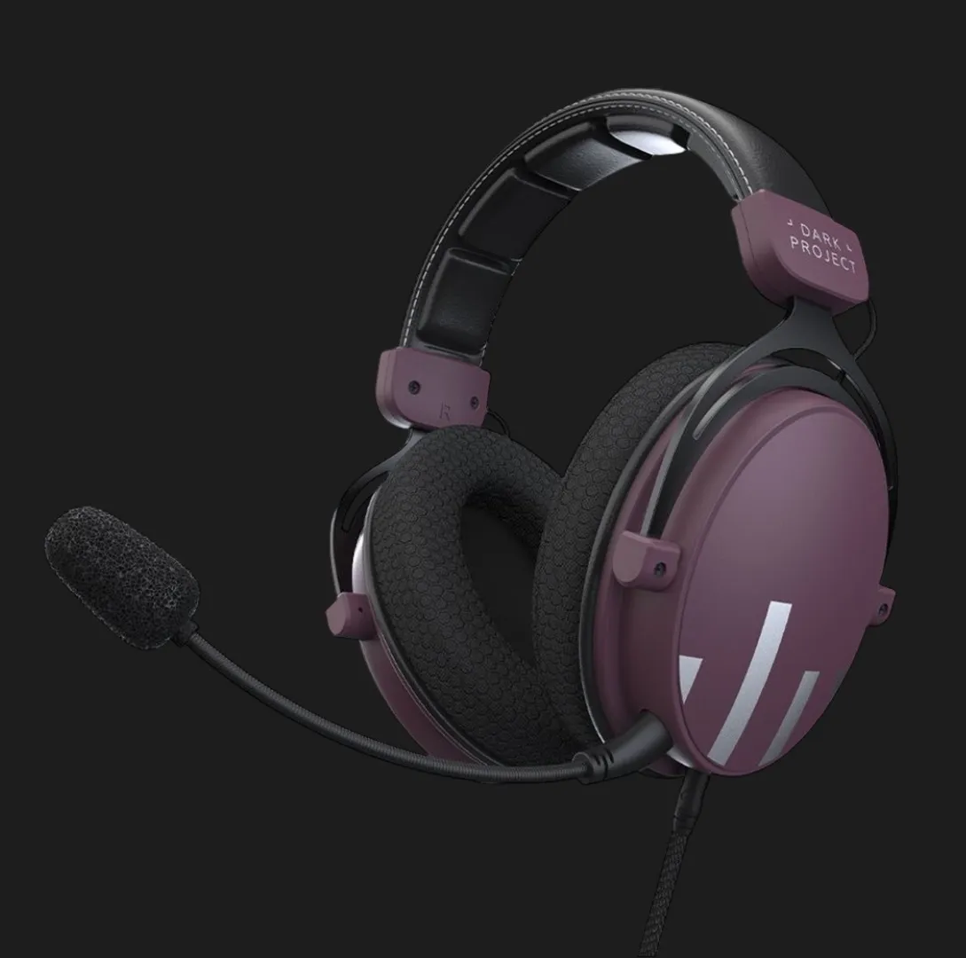 Ігрова гарнітура Dark Project HS4 Wired (Purple/Black) (UA)
