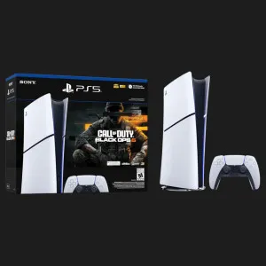 Ігрова приставка Sony PlayStation 5 Slim (Digital Edition) (Call of Duty: Black Ops 6 Bundle) (1TB) в Бродах