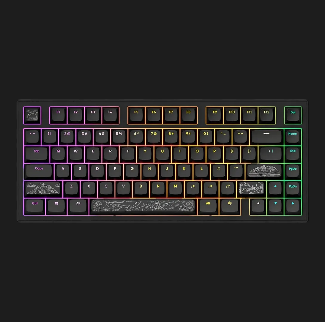 Клавіатура ігрова Dark Project ALU81 Terra Nostra ENG/UA (Black) (UA)
