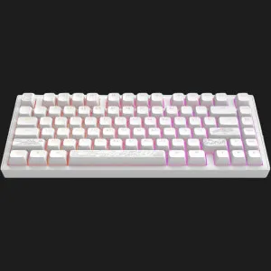 Клавіатура ігрова Dark Project ALU81 Terra Nostra ENG/UA (White) (UA)