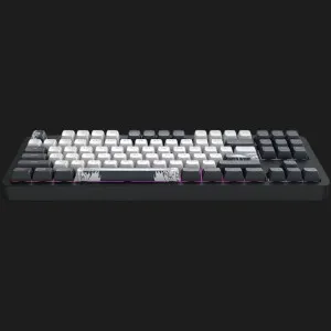 Клавіатура ігрова Dark Project ALU87 Bushido ENG/UA (Black/White) (UA)