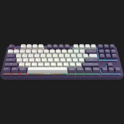Клавиатура игровая Dark Project ALU87 Violet ENG/UA (Violet/White) (UA)
