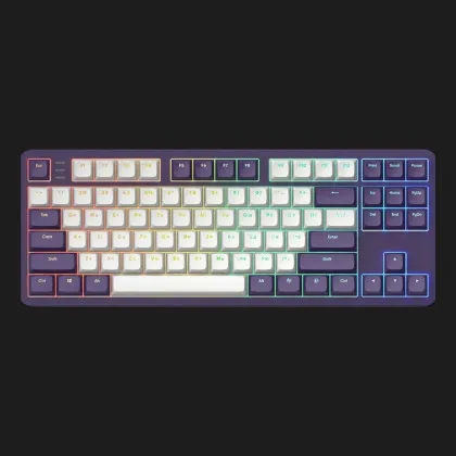 Клавиатура игровая Dark Project ALU87 Violet ENG/UA (Violet/White) (UA)