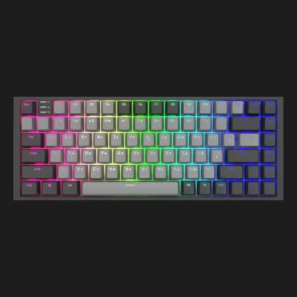 Клавіатура ігрова Dark Project KD83A Gateron Cap Teal ENG/UA (Black/Gray) (UA)