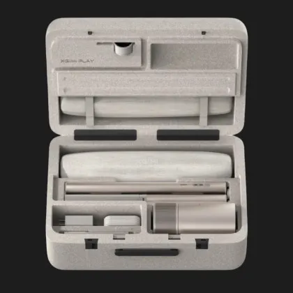 Портативний проектор XGIMI MoGo 3 Pro bundle + PowerBase Stand + Optical Filter + Screen (XN13A-3) (Silver) (UA) в Виннице