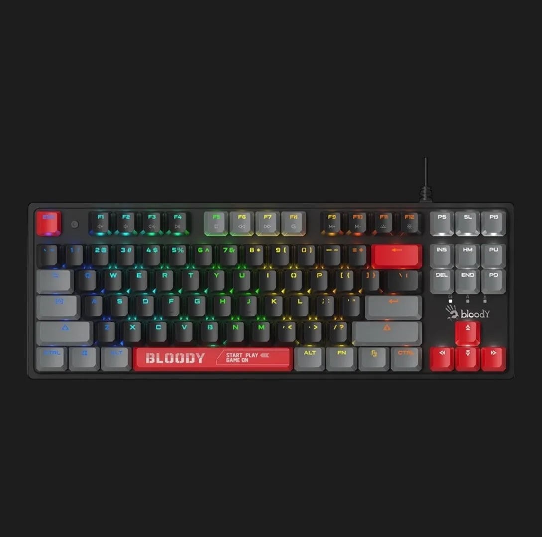 Клавіатура дротова Bloody S310N (Energy Red) (UA)