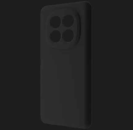 Чохол WAVE Full Silicone Cover для Xiaomi Redmi Note 14 Pro+ (Black)