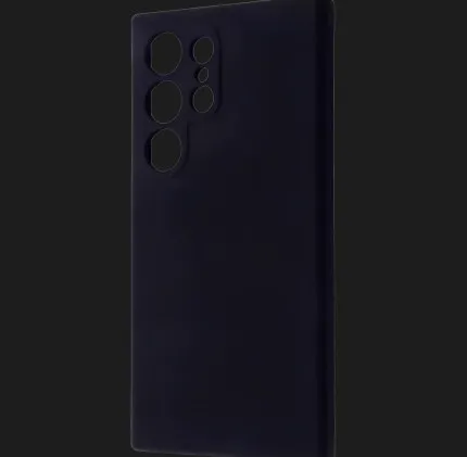 Чехол WAVE Full Silicone Cover для Samsung Galaxy S24 Ultra (Black)