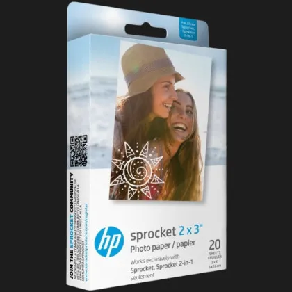 Фотопапір HP Sprocket Zink 2x3