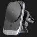 Автомобильный держатель с беспроводным зарядным устройством Proove Triple Clamp Pro 15W (Metal Gray)